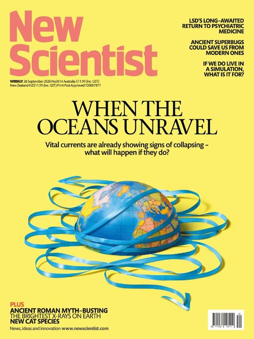 Cover image for New Scientist Australian Edition